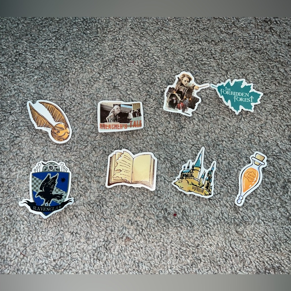 3 for $12 Harry Potter Themed Sticker Set